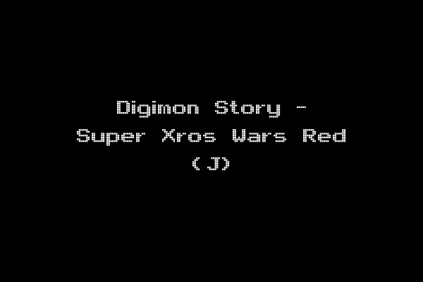 Digimon Story - Super Xros Wars Red (J)