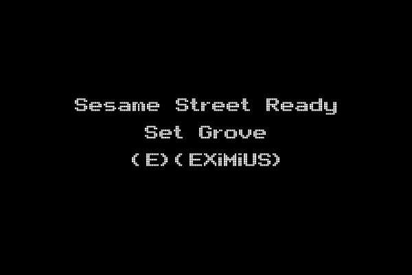 Sesame Street Ready Set Grove (E)(EXiMiUS)