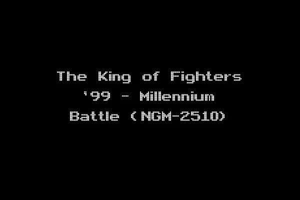 The King of Fighters '99 - Millennium Battle (NGM-2510)