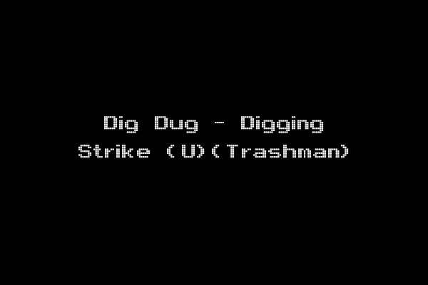 Dig Dug - Digging Strike (U)(Trashman)