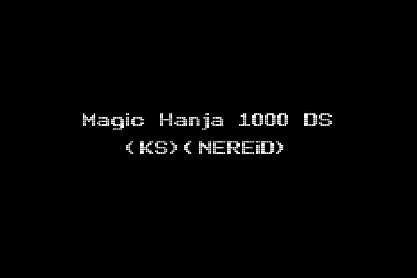 Magic Hanja 1000 DS (KS)(NEREiD)