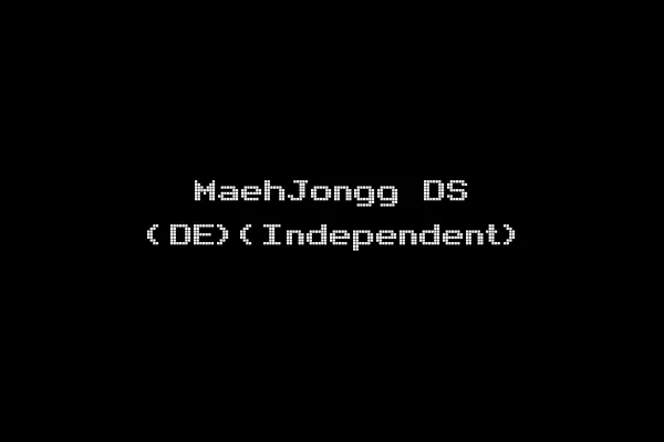 MaehJongg DS (DE)(Independent)