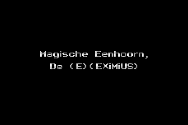 Magische Eenhoorn, De (E)(EXiMiUS)