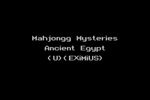 Mahjongg Mysteries Ancient Egypt (U)(EXiMiUS)
