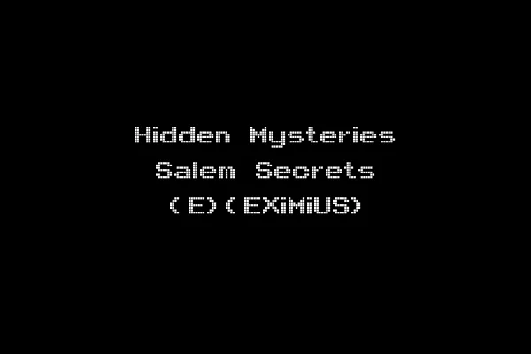 Hidden Mysteries Salem Secrets (E)(EXiMiUS)