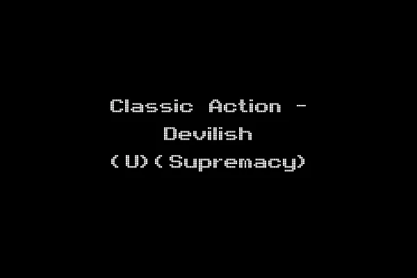 Classic Action - Devilish (U)(Supremacy)