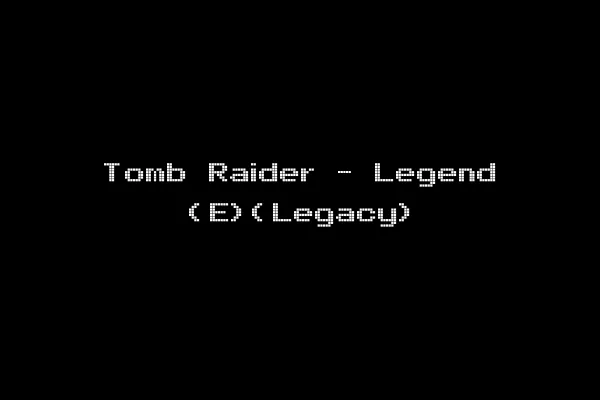 Tomb Raider - Legend (E)(Legacy)