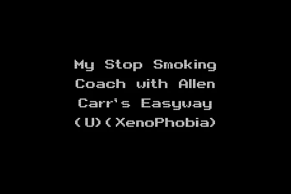 My Stop Smoking Coach with Allen Carr's Easyway (U)(XenoPhobia)