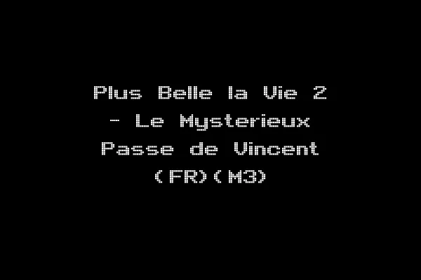 Plus Belle la Vie 2 - Le Mysterieux Passe de Vincent (FR)(M3)