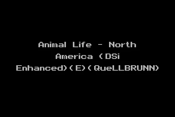 Animal Life - North America (DSi Enhanced)(E)(QueLLBRUNN)