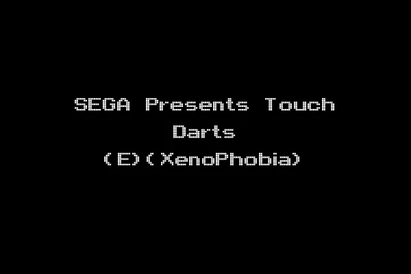SEGA Presents Touch Darts (E)(XenoPhobia)