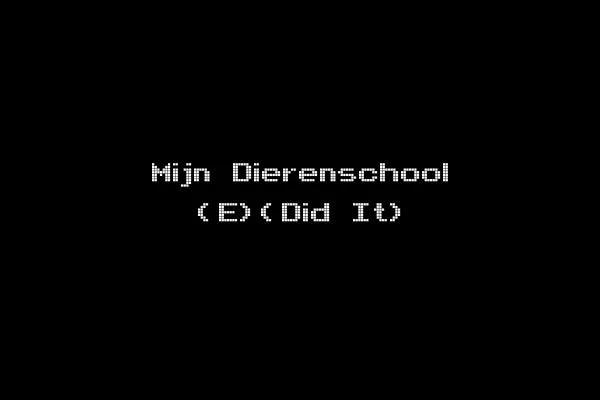 Mijn Dierenschool (E)(Did It)