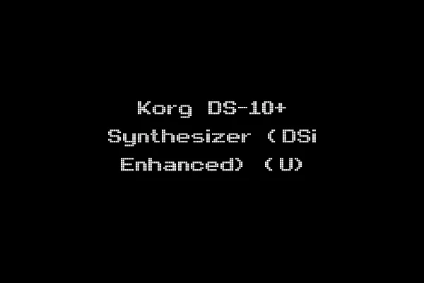 Korg DS-10+ Synthesizer (DSi Enhanced) (U)