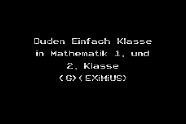 Duden Einfach Klasse in Mathematik 1. und 2. Klasse (G)(EXiMiUS)