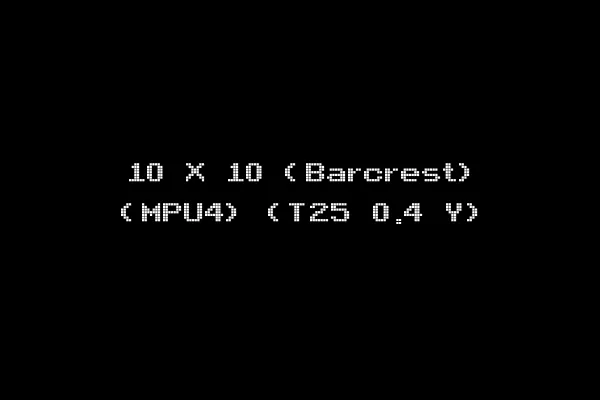 10 X 10 (Barcrest) (MPU4) (T25 0.4 Y)