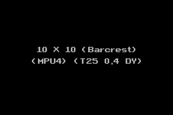 10 X 10 (Barcrest) (MPU4) (T25 0.4 DY)