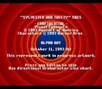 Sylvester and Tweety (USA) (Proto)