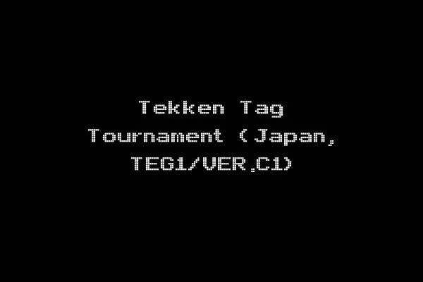 Tekken Tag Tournament (Japan, TEG1/VER.C1)