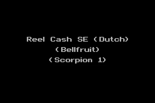 Reel Cash SE (Dutch) (Bellfruit) (Scorpion 1)