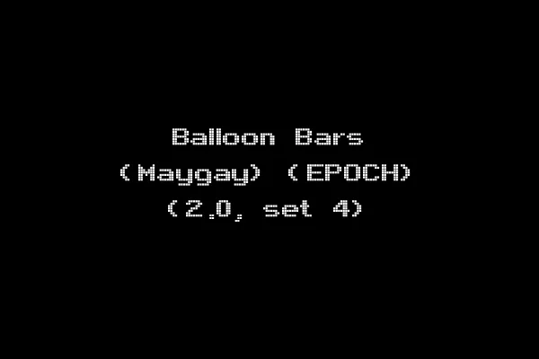 Balloon Bars (Maygay) (EPOCH) (2.0, set 4)