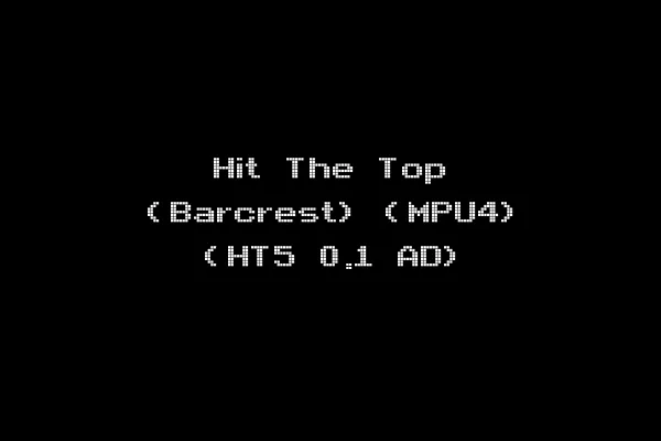 Hit The Top (Barcrest) (MPU4) (HT5 0.1 AD)