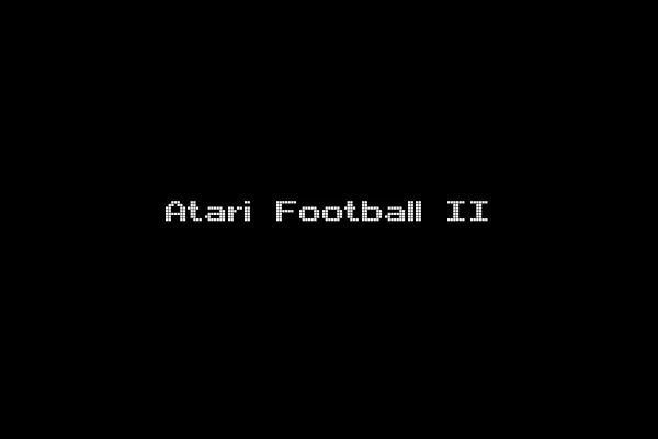 Atari Football II