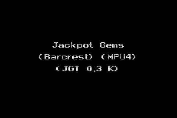 Jackpot Gems (Barcrest) (MPU4) (JGT 0.3 K)