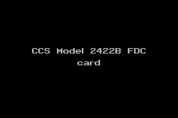 CCS Model 2422B FDC card