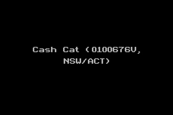 Cash Cat (0100676V, NSW/ACT)