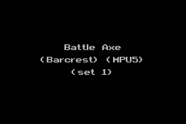 Battle Axe (Barcrest) (MPU5) (set 1)