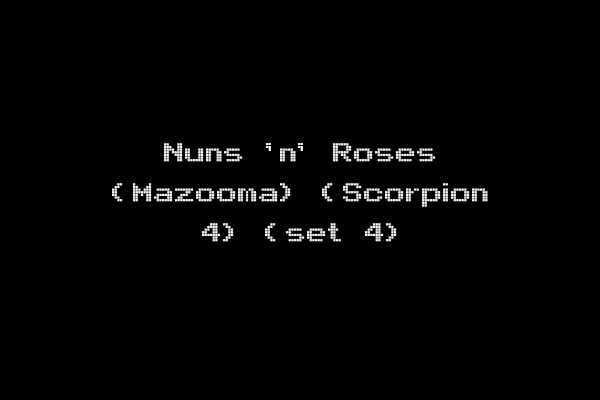 Nuns 'n' Roses (Mazooma) (Scorpion 4) (set 4)