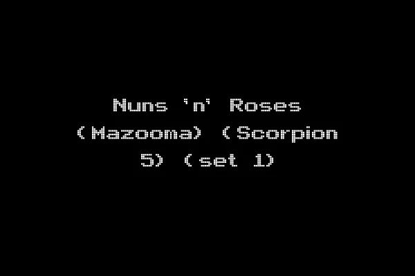 Nuns 'n' Roses (Mazooma) (Scorpion 5) (set 1)