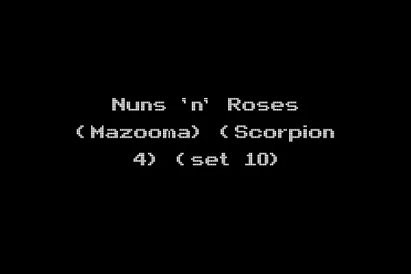 Nuns 'n' Roses (Mazooma) (Scorpion 4) (set 10)