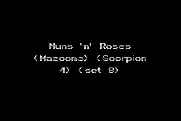 Nuns 'n' Roses (Mazooma) (Scorpion 4) (set 8)