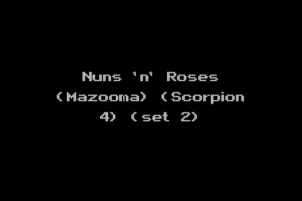 Nuns 'n' Roses (Mazooma) (Scorpion 4) (set 2)