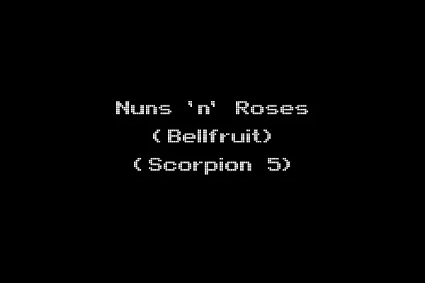 Nuns 'n' Roses (Bellfruit) (Scorpion 5)
