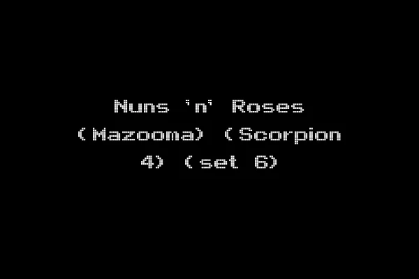 Nuns 'n' Roses (Mazooma) (Scorpion 4) (set 6)