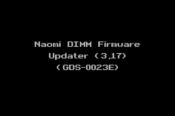 Naomi DIMM Firmware Updater (3.17) (GDS-0023E)