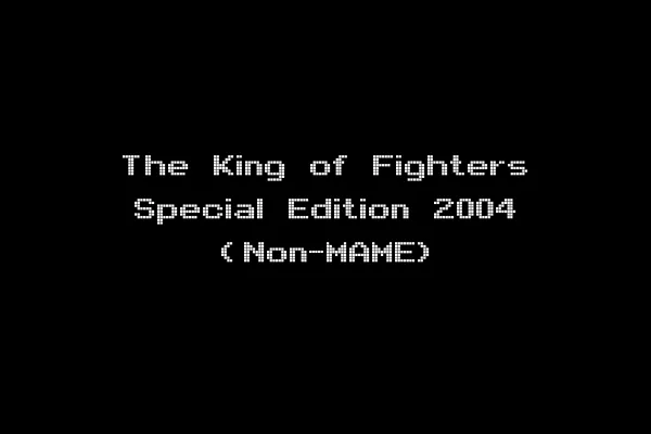 The King of Fighters Special Edition 2004 (Non-MAME)