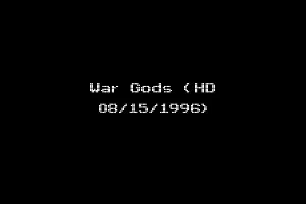 War Gods (HD 08/15/1996)