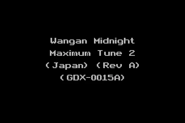 Wangan Midnight Maximum Tune 2 (Japan) (Rev A) (GDX-0015A)