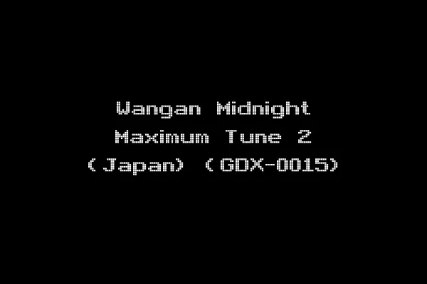 Wangan Midnight Maximum Tune 2 (Japan) (GDX-0015)