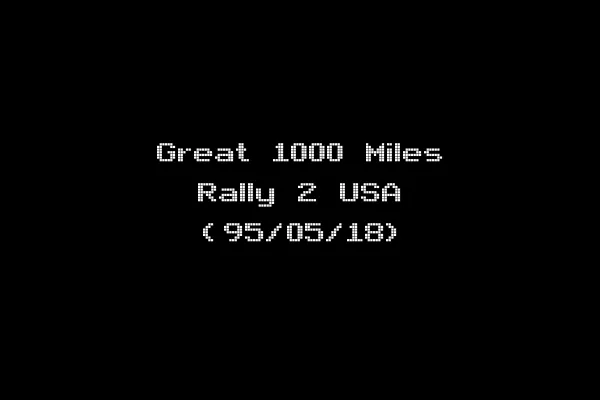 Great 1000 Miles Rally 2 USA (95/05/18)