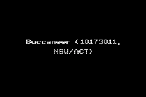 Buccaneer (10173011, NSW/ACT)
