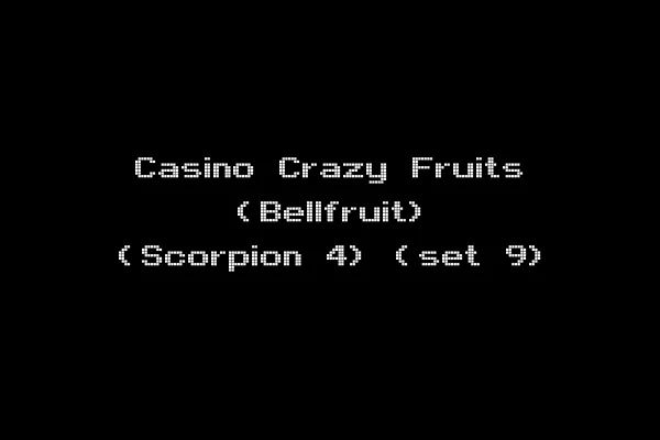 Casino Crazy Fruits (Bellfruit) (Scorpion 4) (set 9)