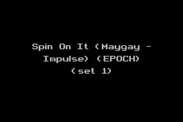Spin On It (Maygay - Impulse) (EPOCH) (set 1)