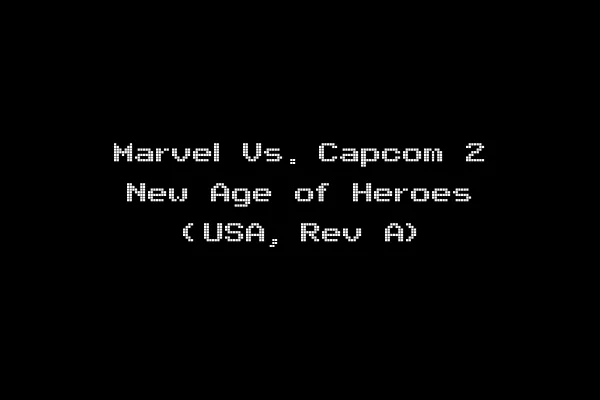 Marvel Vs. Capcom 2 New Age of Heroes (USA, Rev A)