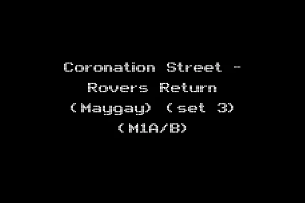 Coronation Street - Rovers Return (Maygay) (set 3) (M1A/B)