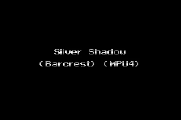 Silver Shadow (Barcrest) (MPU4)