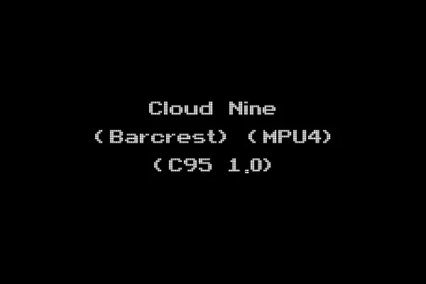 Cloud Nine (Barcrest) (MPU4) (C95 1.0)